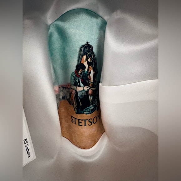 NEW!! Stetson Mezcal 6X Cowboy Hat. Size 7 1/4. Color Sahara (like a like mocha) - Picture 4 of 7